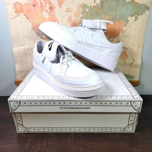 Nike Other - BRAND NEW Nike Kwondo 1 G-Dragon Peaceminusone Triple White Men's Size 11.0